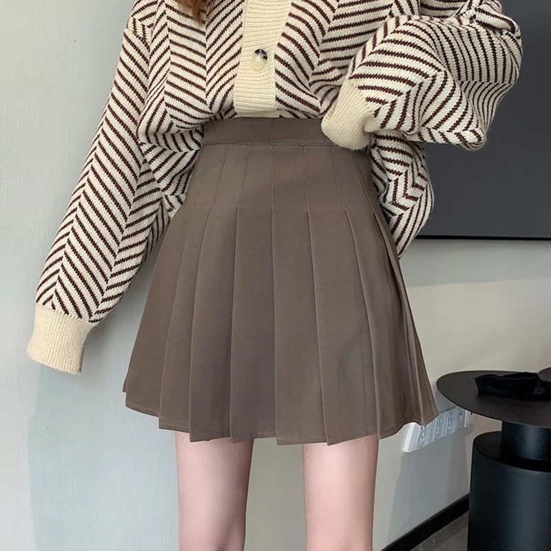 Aライン プリーツ ミニスカート スカート ボトムス プリーツスカート ラップスカート ミニ ミニ丈 膝上 プリーツ スリット ハイウエスト かわいい 大人可愛い シンプル カジュアル 大人 おしゃれ