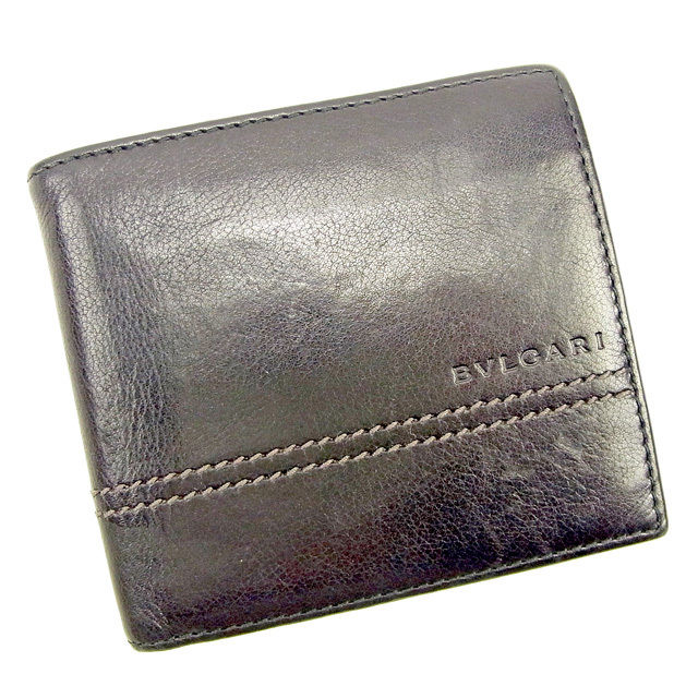 二つ折り財布 ブラック 中古 26,302円