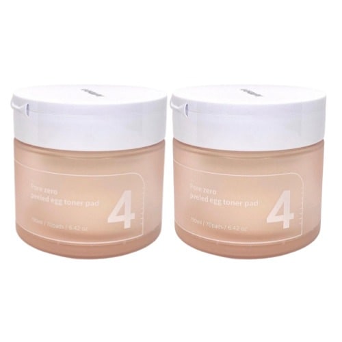 [1+1]4番 毛穴ゼロたまご肌トナーパッド 70枚