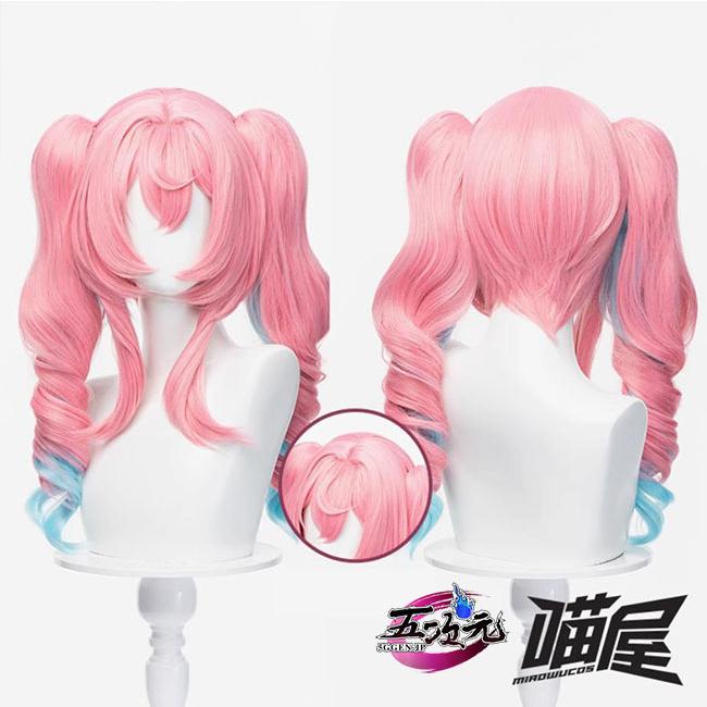 レディース ウィッグ イベント用品 コスプレ パーティー ハロウィン　崩壊スターレイル　コスプレ　スタレ　ヒアンシー　ウィッグ