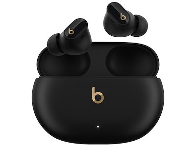 他サイト： ビーツエレクトロニクス　Beats Studio Buds + MQLH3PA/A [ブラック/ゴールド]完全ワイヤレスイヤホン［左右分離/Bluetooth /ノイズキャンセリング対応］の商品画像