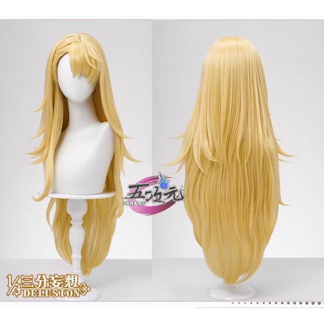 【評判の良い商品】ハロウィン レディース ウィッグ イベント用品 パーティー　ダンジョン飯　コスプレ　マルシル・ドナトー　迷宮主姿　ウィッグ