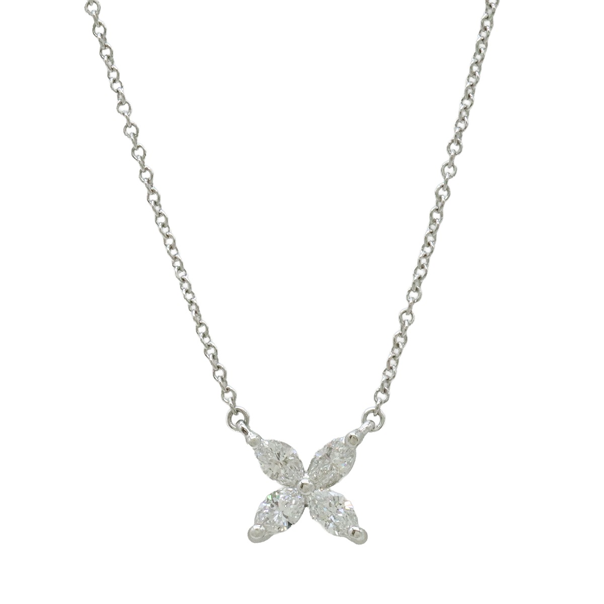 ビクトリア ペンダント ネックレス スモール Pt950 プラチナ