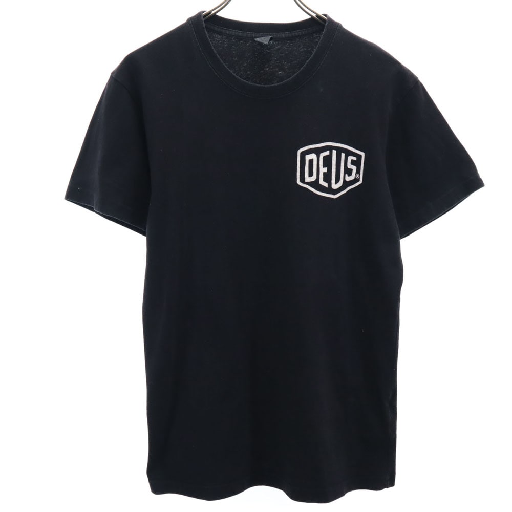 USA製 両面プリント 半袖 Tシャツ ブラック メンズ