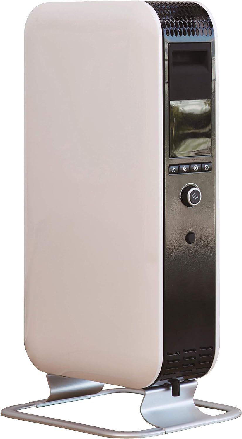 Mill オイルヒーター (温度調節機能) (出力3段階設定) (コンクリート住宅8畳/木造住宅6畳) (入タイマー/切タイマー 最大24時間) (おやすみタイマー) (LEDディスプレイ表示)