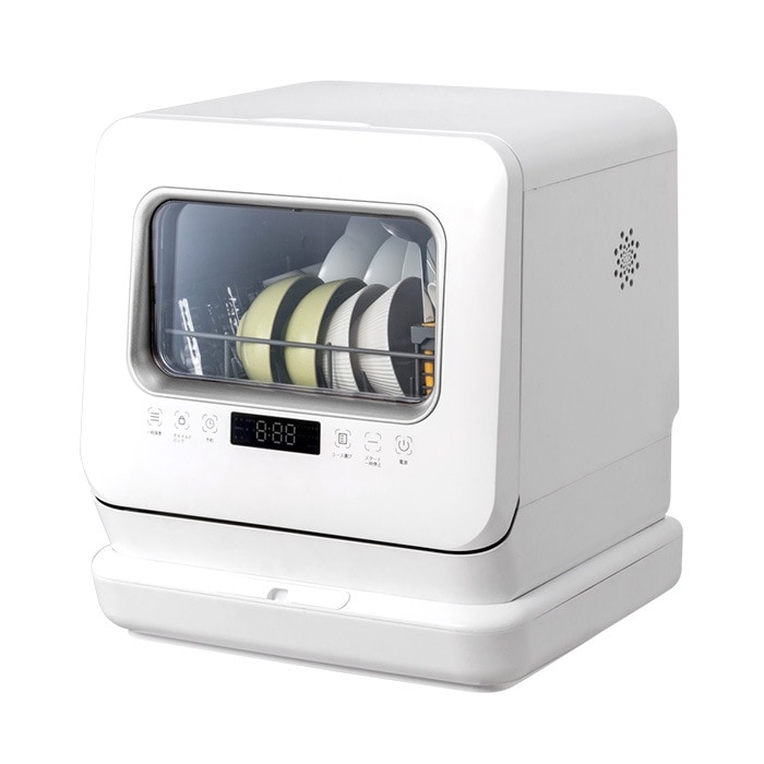 食器洗い乾燥機 工事不要 タンク式 食器15点+小物類 約3人分 コンパクト JDW03BS01-SV