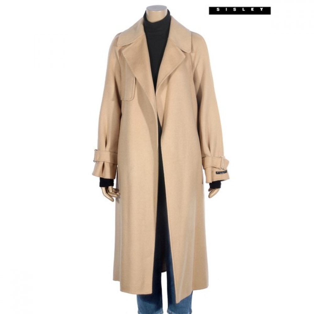 (シスレー) シスレートレンチスリーブビジューロングコート SACTD2461_CA