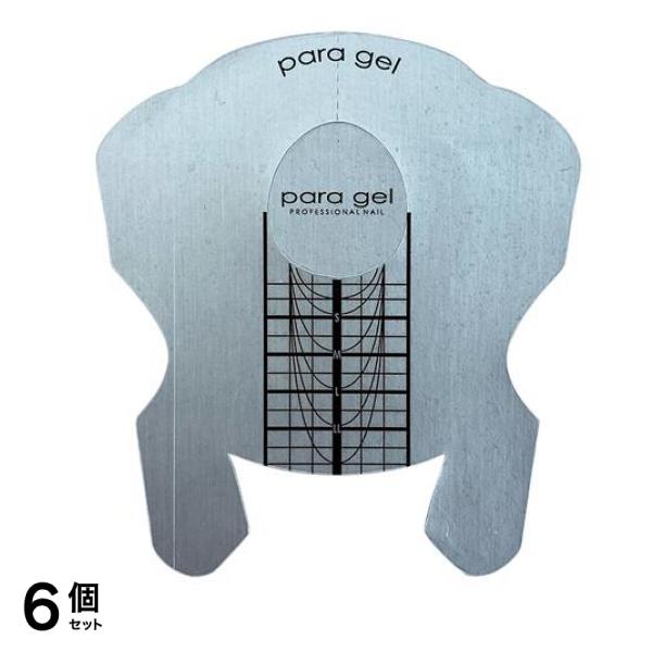 para gel(パラジェル) ネイルフォーム シルバー ロール 100枚入 6個セット