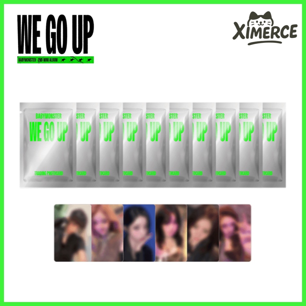 【特典贈呈】::WEGOUP:: BABYMONSTER TRADING PHOTOCARD BULK PACK トレカ フォトカード