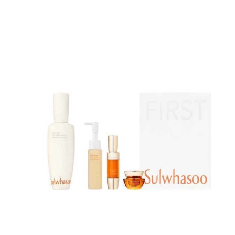ユンジョエッセンス FIRST エッセンス 90ML 企画 (純行クレンジングフォーム 50ML+ 子音生セラム 8ML+ 子音生クリームクラシック 5ML) 12,312円