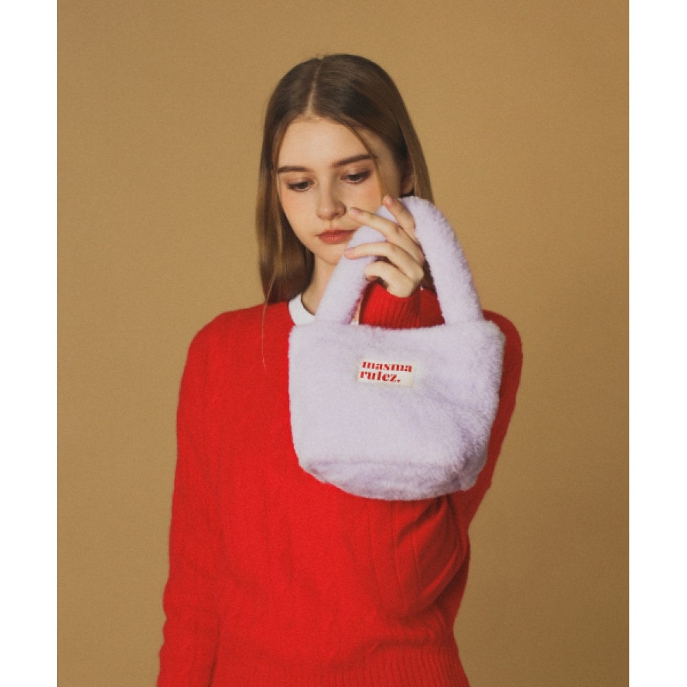 マスマルーレスボディートートバッグ_ラベンダー