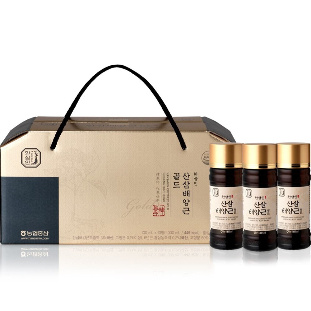 ハンサムインサンサムバヨングンゴールド100mlx10p 4,728円