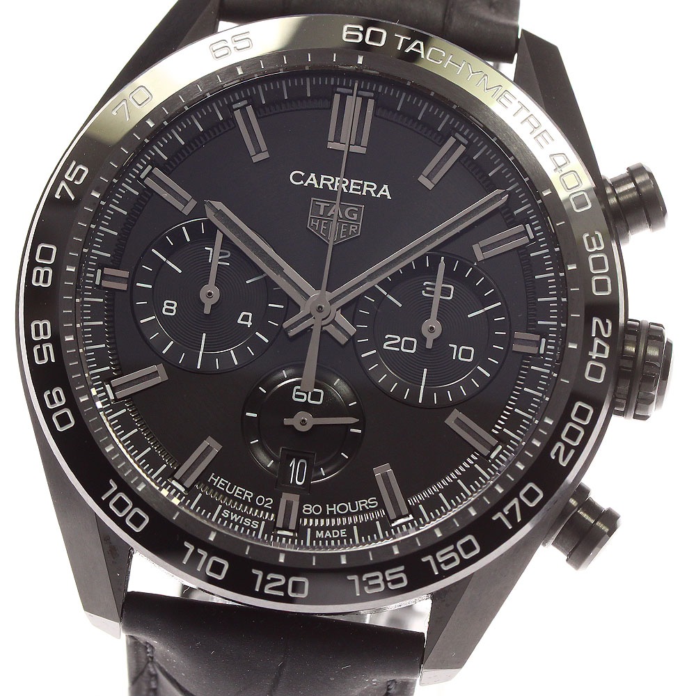 良品 箱保証書付き【TAG HEUER】タグホイヤー カレラ キャリバー ホイヤー02 300本限定 CBN2A1G 自動巻き メンズ_731016【中古】