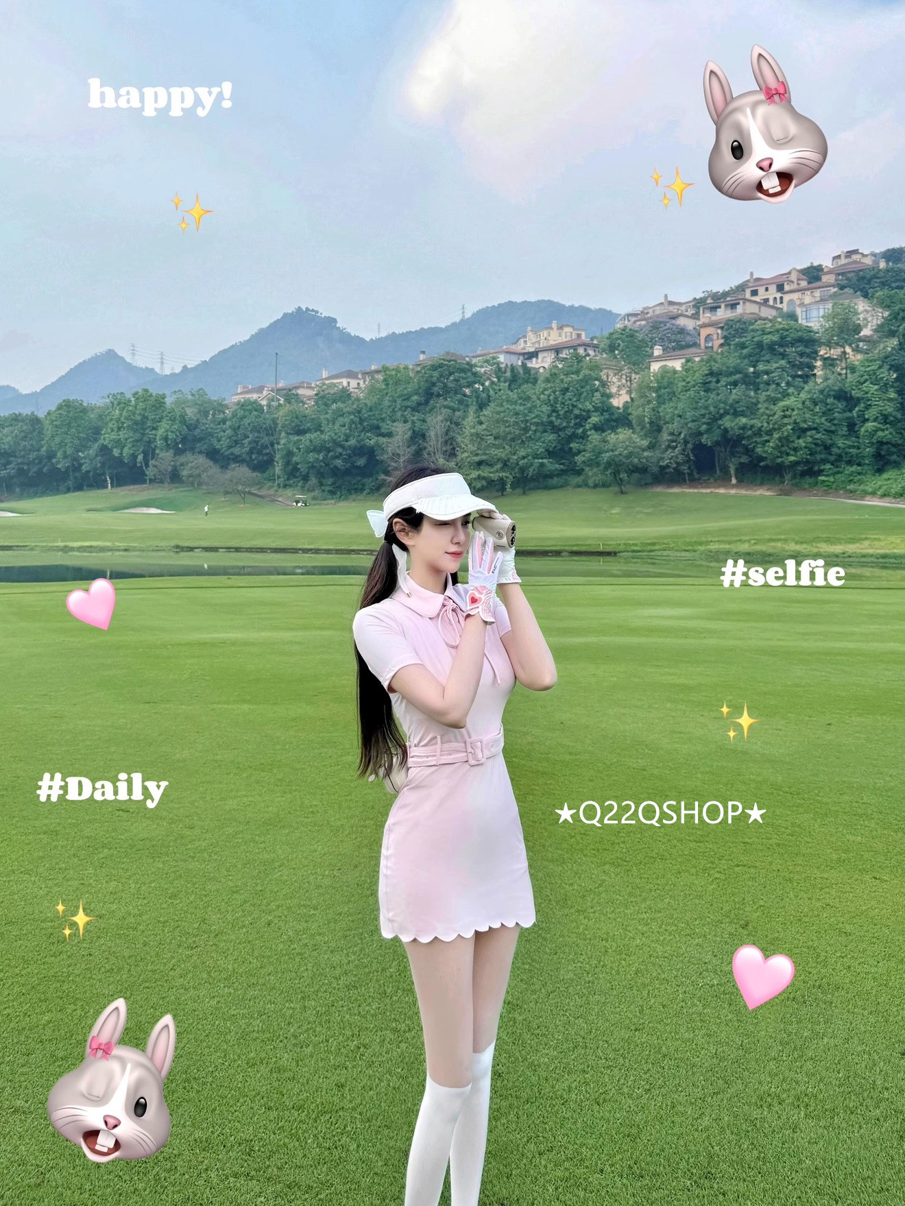 ゴルフウェア 2025 春夏 上下セット ワンピース ピンク スカート 速乾 かわいい おしゃれ 痩せる 韓国風 レディース ゴルフスカート スポーツウェア テニスウェア