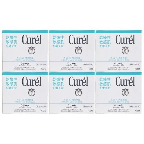 キュ レル 薬用クリーム ジャー 90g 6個セット 花王