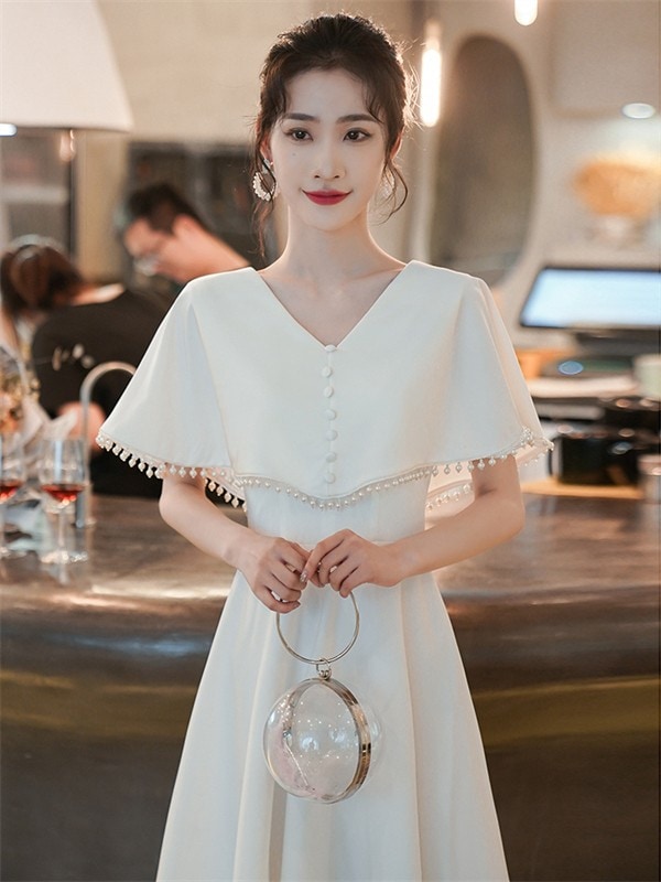 ワンピースドレスドレス母親 ショート丈 30代 20代 成人式 パーティードレス 演奏会 親族 中高生 ドレス 高校生 フォーマルドレス 結婚式 40代 大人 ワンピース イブニングドレス 発表会