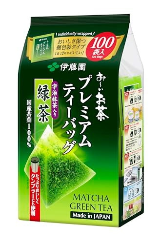 他サイト： 伊藤園 おーいお茶 プレミアムティーバッグ 抹茶入り緑茶 1.8g×100袋の商品画像