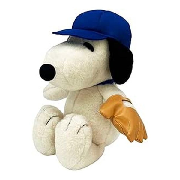 ナカジマコーポレーション スヌーピー ベースボール ぬいぐるみ S ピーナッツ