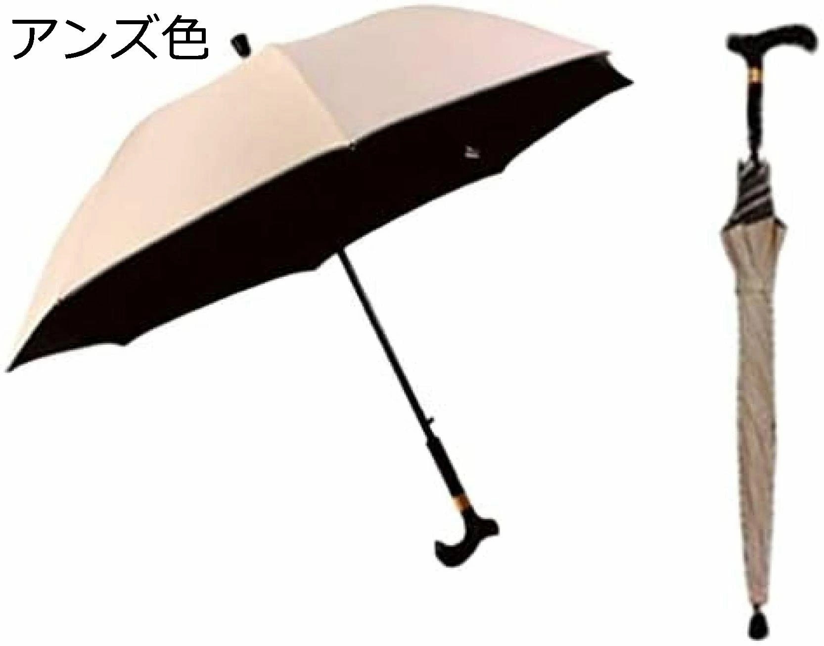 傘 メンズ 日傘 uvカット 100 遮光 日傘兼用雨傘 レディース 長傘 大きい ステッキ傘 杖 男性用 女性用 おしゃれ 散歩 ハイキング 旅行 遮熱効果 アウトドア 贈り物 プレゼント 登山 滑