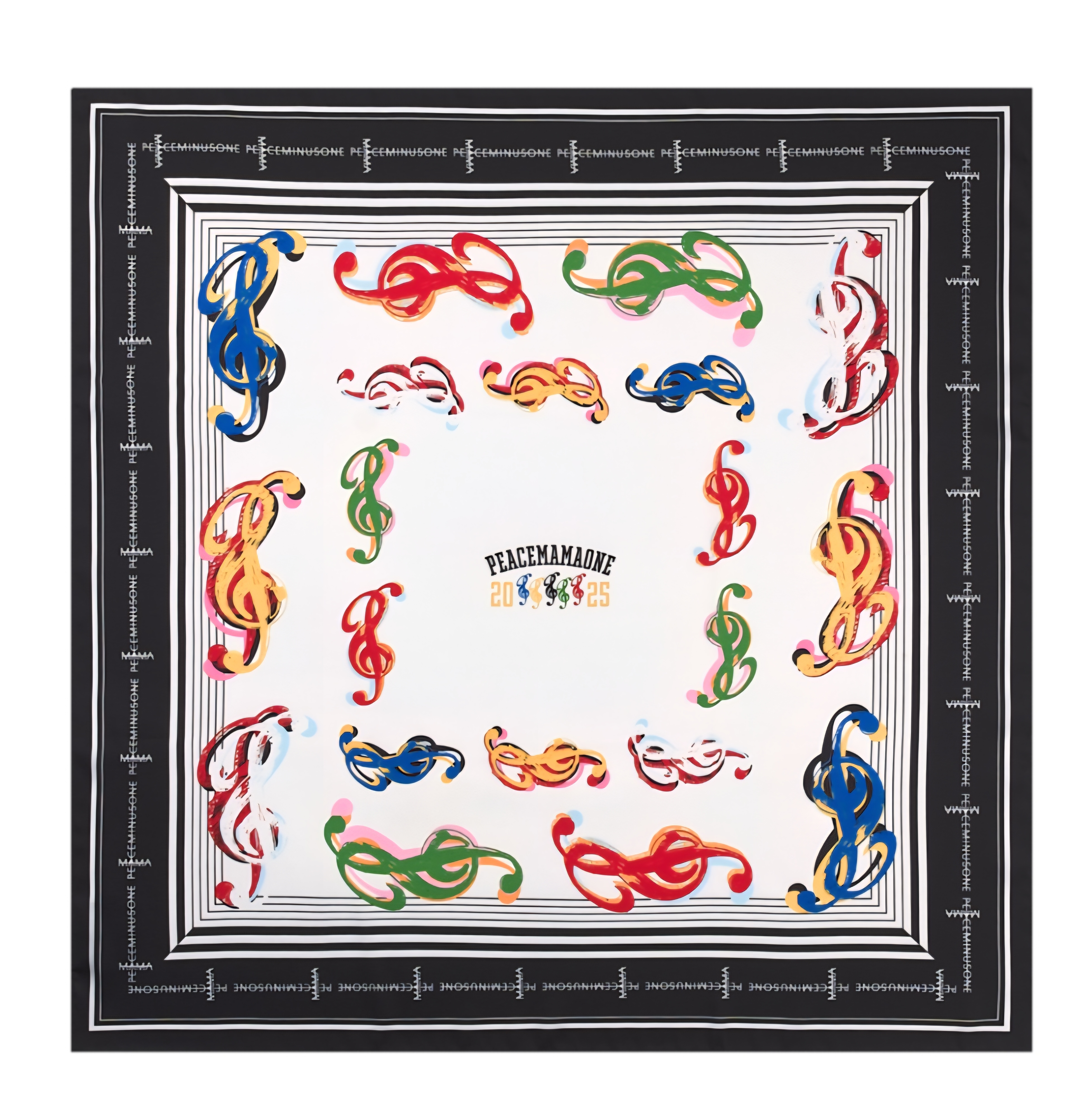 【数量限定】G-DRAGON PEACEMAMAONE　MAMA　POPUP　スカーフ