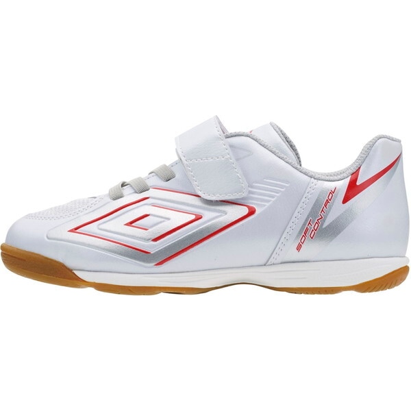 サッカーシューズ UU4XJB66WR WR UMBRO やわらかコントロールサッカーシューズIN SB ホワイト 16.0cm 4,775円