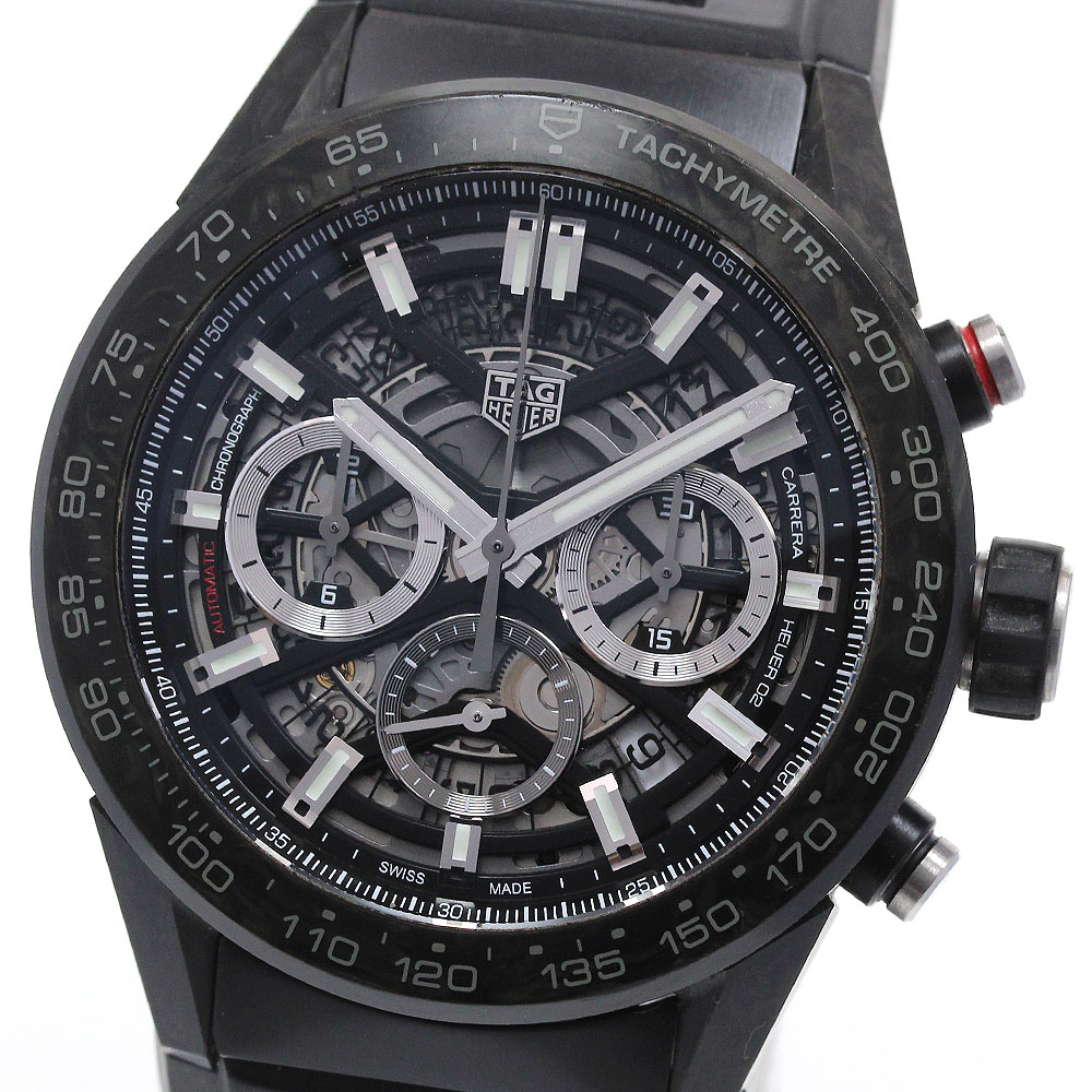 タグホイヤー TAG HEUER CBG2A91 カレラ キャリバーホイヤー02 クロノグラフ 自動巻き メンズ 良品 _862201【中古】