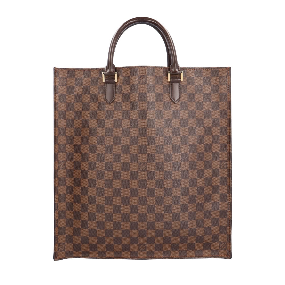 ルイヴィトン サックプラ ダミエ ハンドバッグ ダミエキャンバス N51140 ブラウン LOUIS VUITTON 中古 美品