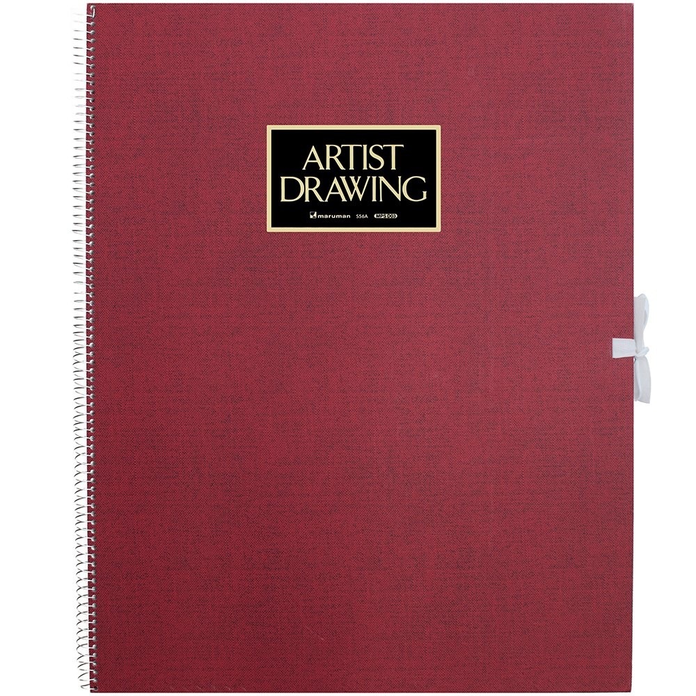 （まとめ買い）スケッチブック アーチストメダリオン F6 特厚口 20枚 レッド S56A-01 [x5]