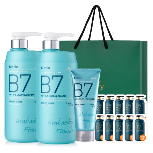 B7/弱酸性/抜け毛防止シャンプー/1000ml+1000ml+250ml+