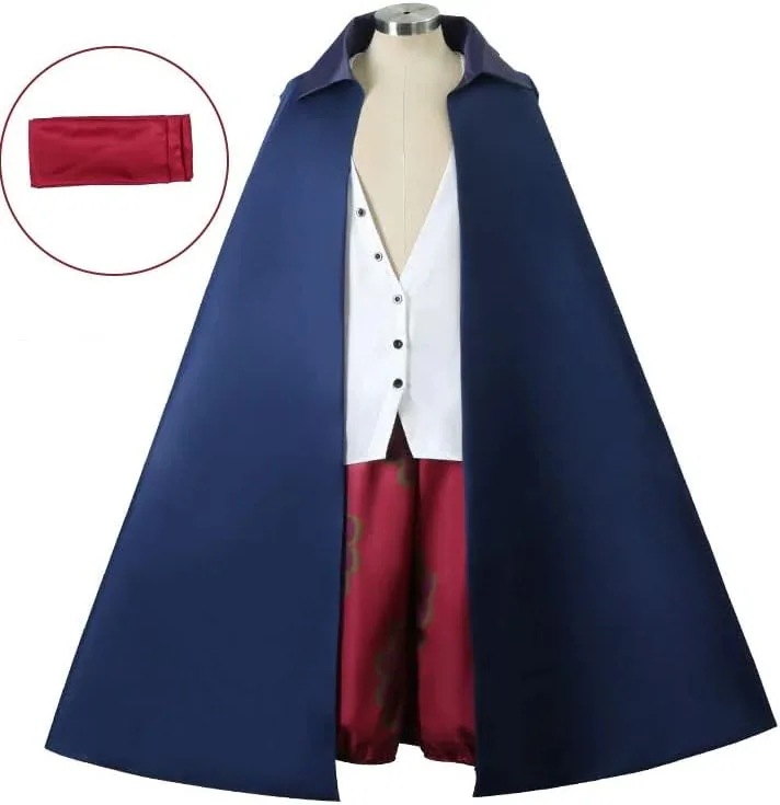 コスプレ衣ONEPIECEFILMRED赤髪のシャンクスイベントパーティー変演出服クリスマスパーティー