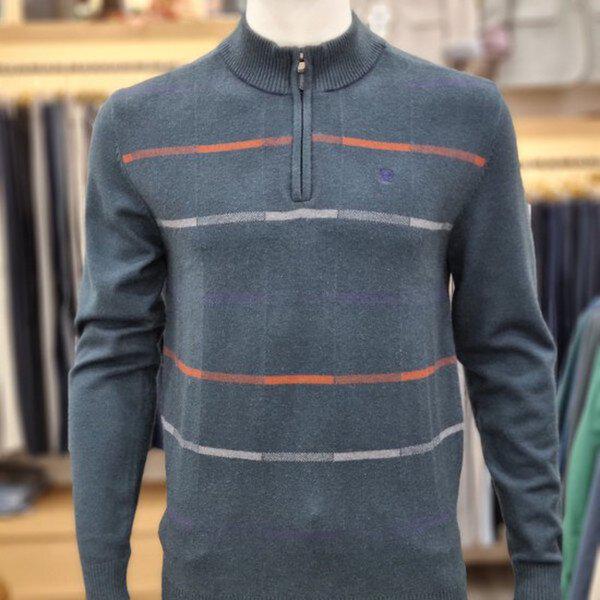 秋冬の新作カジュアルハーフジップセーターPPKR3302440_SH