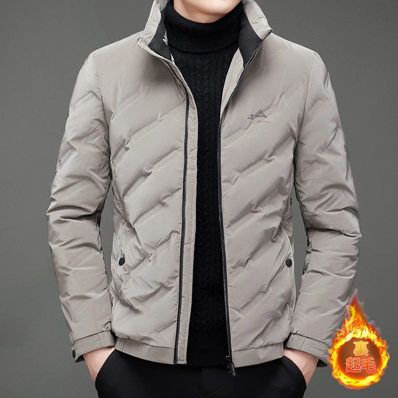 ダウンジャケット メンズ ダウンコート 軽量 男性 フェザー コート ライトダウン 羽毛 ジャケット 冬服 秋冬 インナー アウター 厚く 保温