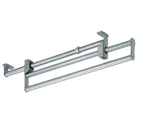 スガツネ工業 ランプ印 ステンレス鋼製スライドコートハンガー A型 AS-400