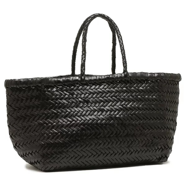 ハンドバッグ かごバッグ トリプル ジャンプ スモール ブラック レディース 8811