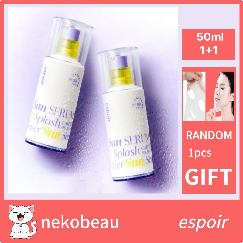 ウォータースプラッシュサンクリーム 50ml/SPF50+ PA++++ 韓国コスメ 正規品/ノーセバム マスクにつかない ナチュラルトーンアップ 保湿 敏感肌 夏用 崩れにくい 下地 UV セラム