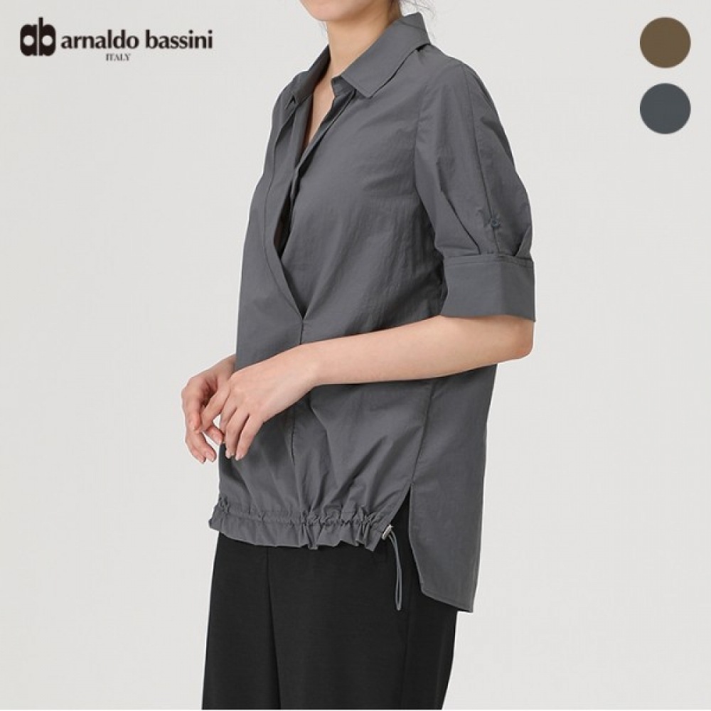 (アナルドバシーニ) (アナルドバシニ) カラーネックブラウス (AV07BL05M)