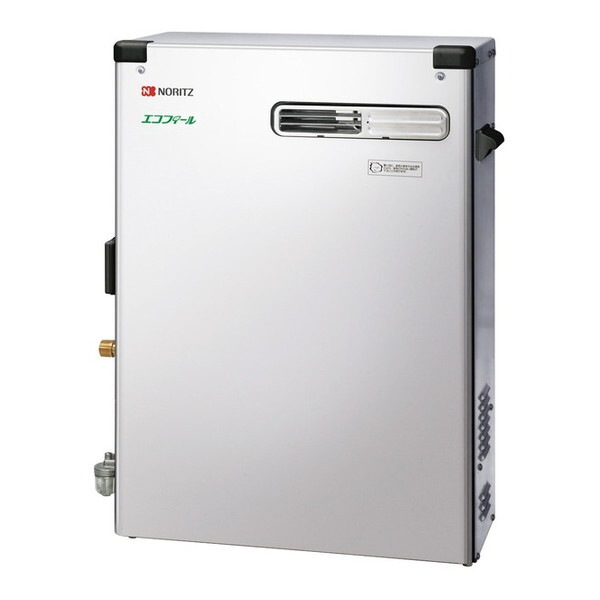 OQB-C4706YS-RC エコフィール 石油給湯器 (4万キロ 給湯専用 屋外据置形 台所リモコン付き ステンレス外装)