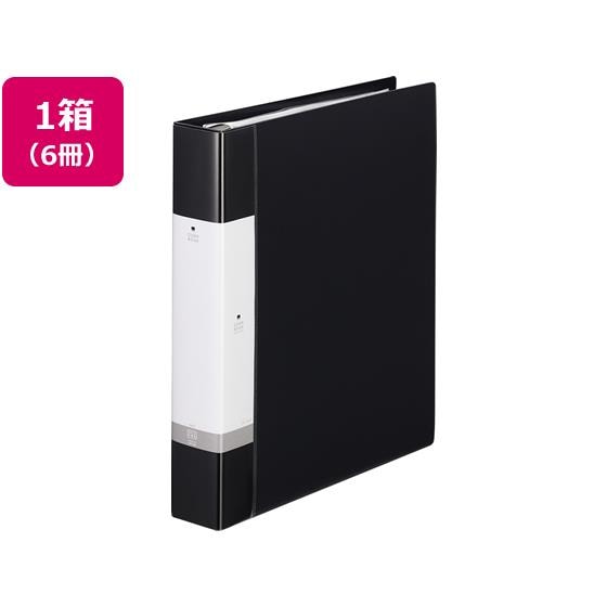 リクエスト クリアーブック差替式A4 30穴 背幅50 黒6冊 リヒトラブ G3803-24ファイル