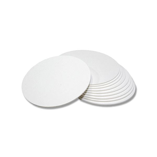 紙コースター 白90丸 0.5mm 1セット（4000枚：200枚x20パック）