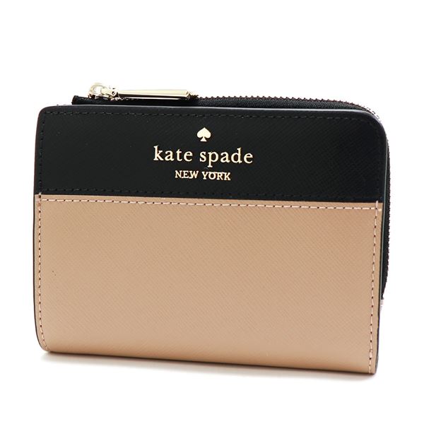 二つ折り財布 レディース Wallet マディソン スモール L-ジップ ウォレット ブラウンマルチ KH616 200 ギフトラッピング無料