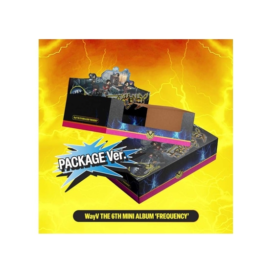 【未開封新品】ウェイションV（WayV） - 6集ミニアルバムFREQUENCY（Package VER）未開封新商品