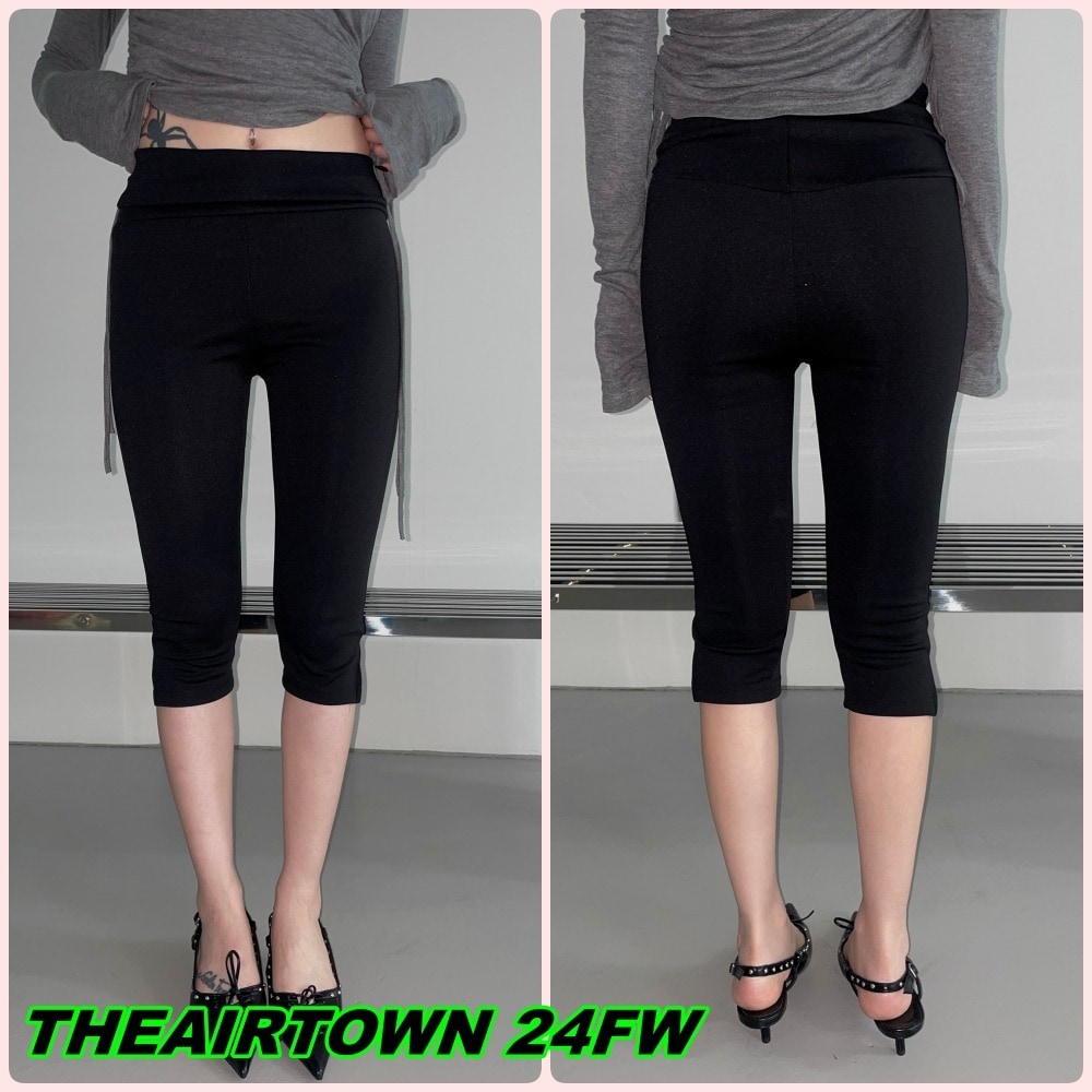 【THEAIRTOWN】krish capri pants