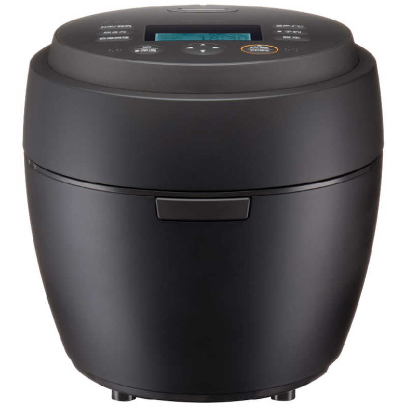 三菱　MITSUBISHI　炊飯器 5.5合 本炭釜 紬 IHジャー 炭漆黒　NJ-BW10H-B