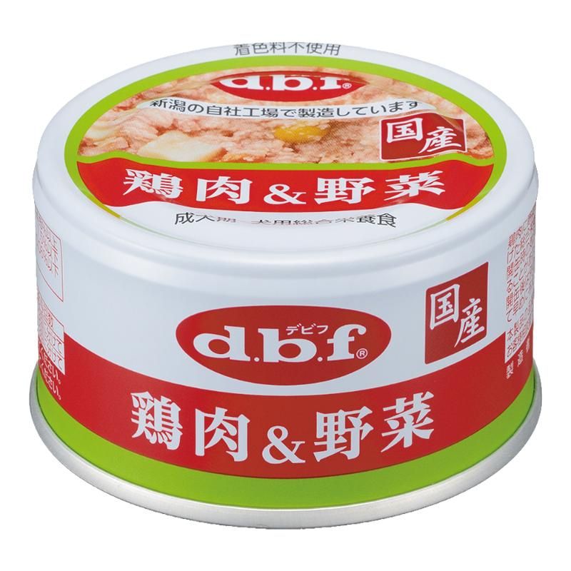 （まとめ買い）デビフペット 鶏肉＆野菜 85g 犬用フード [x24]