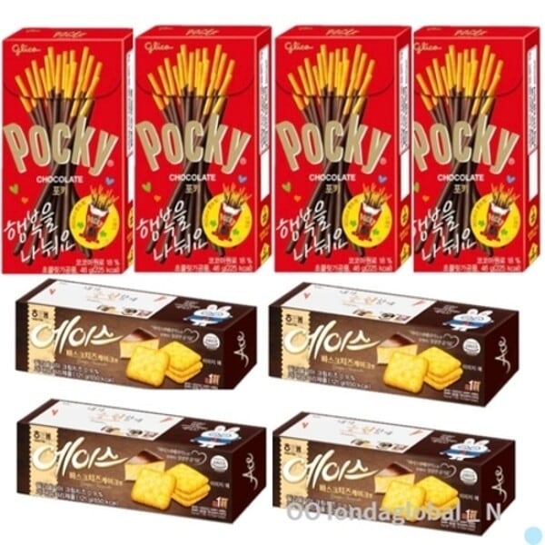 ヘテ ポッキー オリジナル 4個 エースバチケ 4個 お菓子 スイーツ