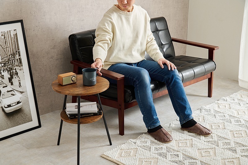 サイドテーブル ラック 円形 丸テーブル 棚 ラック おしゃれ テーブル ベッドサイドテーブル ナイトテーブル ソファサイドテーブル 6,082円