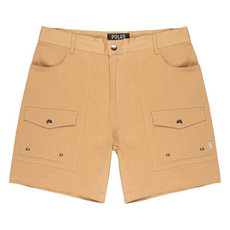 ポーラー CAMP SHORT KHAKI 32 #211APM4001-KHA