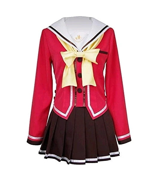 衣舞cos Charlotte コスプレ 友利奈緒 コスプレ衣装 星ノ海学園風制服 制服