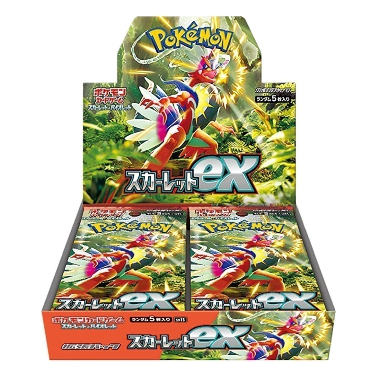 ポケモンカード スカーレットex シュリンク付 未開封 新品 拡張パック スカーレット＆バイオレット ポケカ ボックス 5,378円