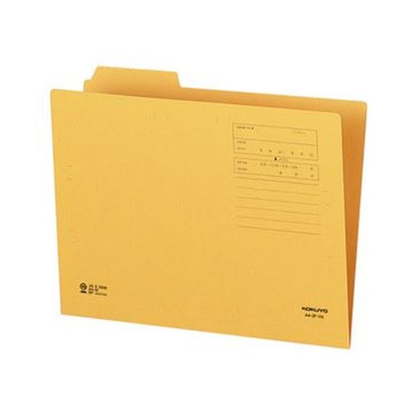 （まとめ）コクヨ 1/3カットフォルダー A4第1見出し A4-3F-1N 1セット（20冊）(×10セット)